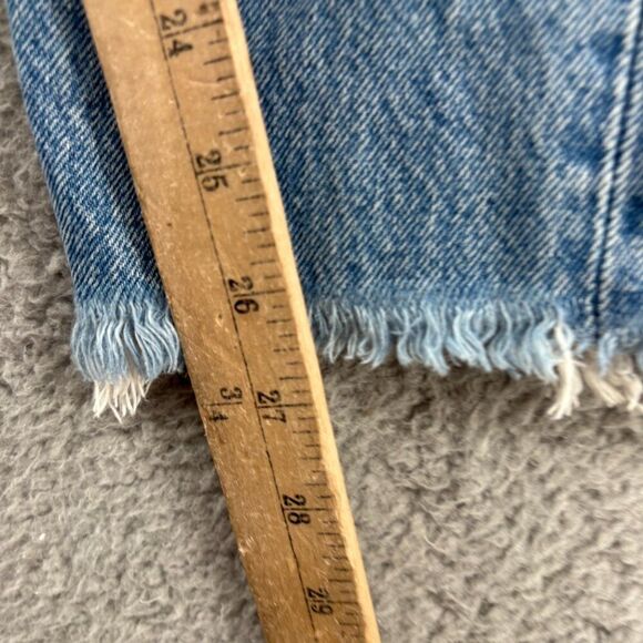 Levi’s Premium Wedgie Fit Jeans Women’s Size 25 Distressed High Rise Button Fly - Picture 9 of 13